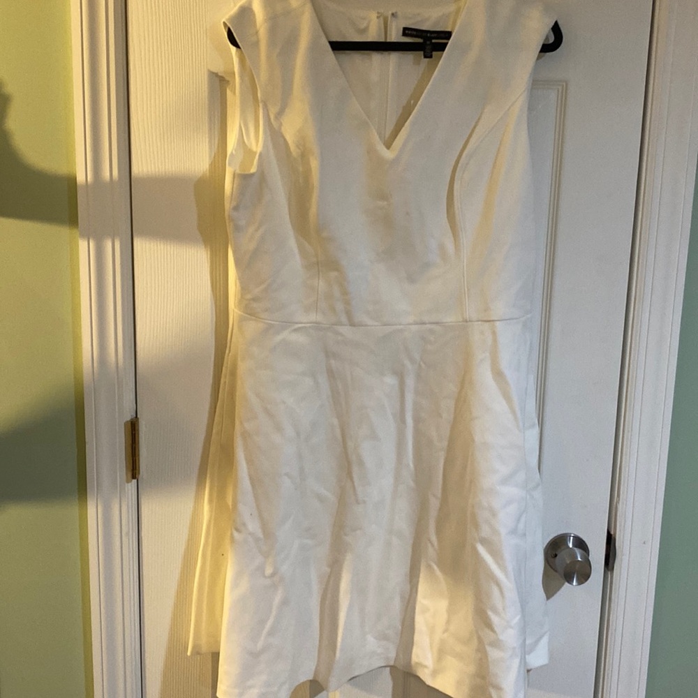 white dress